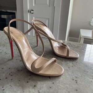 Christian Louboutin Nude Sandals